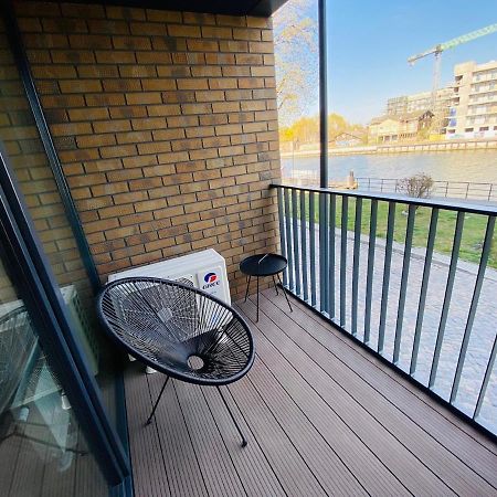 Apartamenty S&S Chlebova Gdansk Z Widokiem Na Rzeke Motlawe, Stare Miasto Екстер'єр фото