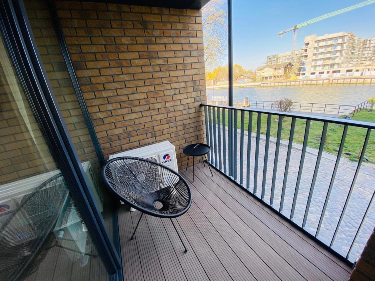 Apartamenty S&S Chlebova Gdansk Z Widokiem Na Rzeke Motlawe, Stare Miasto Екстер'єр фото