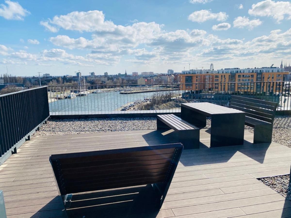 Apartamenty S&S Chlebova Gdansk Z Widokiem Na Rzeke Motlawe, Stare Miasto Екстер'єр фото